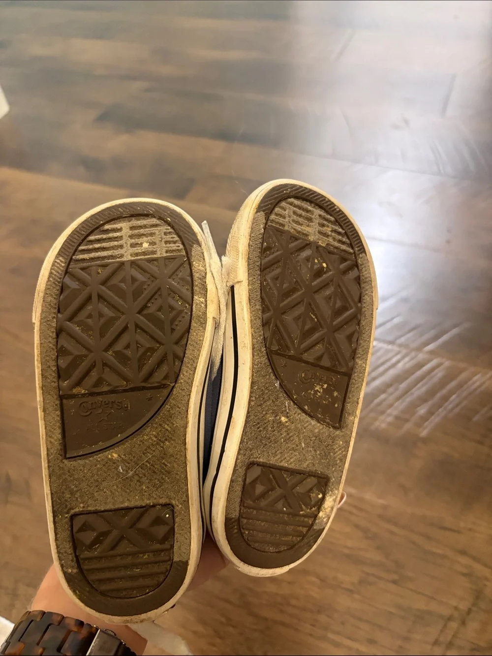 Converse Kids Navy Canvas Low-Top Sneakers with White Laces